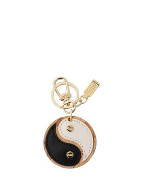 Alviero Martini Prima Classe Alviero Martini Prima Classe Portachiavi Portachiave yin yang Beige