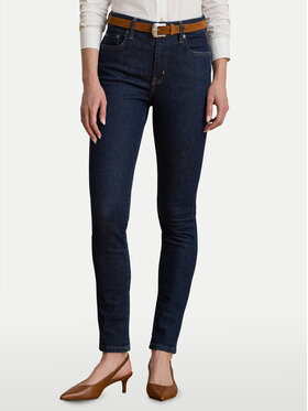 LAUREN RALPH LAUREN LAUREN RALPH LAUREN Jeansy 200960600001 Granatowy Slim Fit