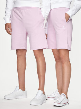 Converse Converse Szorty sportowe U Star Chevr Emb Short 10023875-A23 Fioletowy Regular Fit
