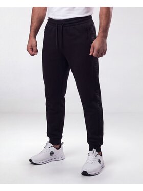 PITBULL PITBULL Spodnie dresowe ARBOR TAPE Czarny Regular Fit