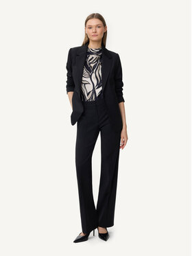 KMX KMX Marynarka 108490007 Czarny Fitted Fit