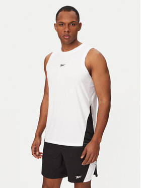 Reebok Reebok Tank top Mikołaj RK25878CCM Bijela Regular Fit