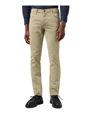 Wrangler Wrangler Jeansy 112362437 Zielony Straight Fit