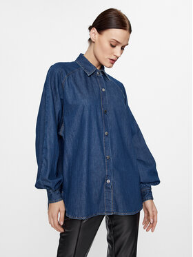 Hugo Hugo Džinsa krekls Erinnia 50498982 Zils Relaxed Fit
