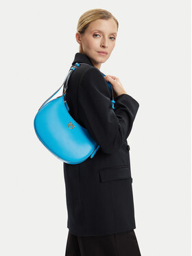 PINKO PINKO Torebka Half Moon Mini Fl Al 25-26 PLTT 102790 A0F1 Niebieski