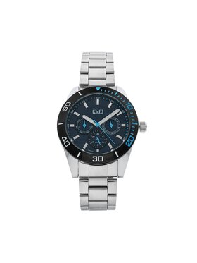 Q&Q Laikrodis AA42-412 Sidabrinė