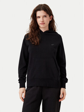 4F 4F Μπλούζα 4FWMM00TSWSF1468 Μαύρο Regular Fit