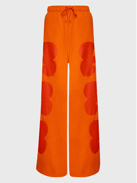 adidas adidas Pantaloni da tuta MARIMEKKO HH8751 Arancione Loose Fit