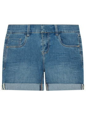 NAME IT NAME IT Szorty jeansowe 13193010 Granatowy Slim Fit