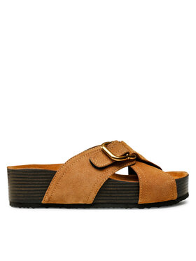 GINO ROSSI Gino Rossi Ciabatte 22SS40 Marrone