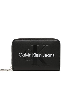 Calvin Klein Jeans Calvin Klein Jeans Portafoglio piccolo da donna Sculpted Med Zip Around K60K610405 Nero