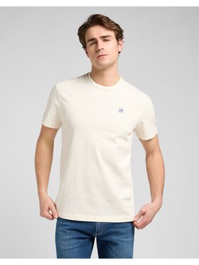 Lee Lee T-Shirt WW TEE Niebieski Regular Fit