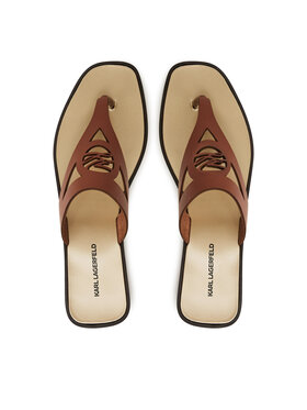 KARL LAGERFELD KARL LAGERFELD Japonke Skoot II KL80407 Rjava