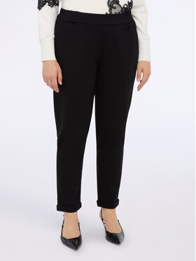 Fiorella Rubino Fiorella Rubino Pantaloni di tessuto P612L002213N033 Nero Slim Fit