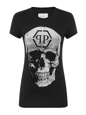 PHILIPP PLEIN PHILIPP PLEIN T-Shirt 2557 Černá Regular Fit