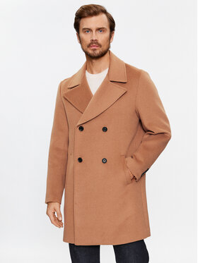 Guess Guess Manteau en laine M3BL40 WFO00 Marron Regular Fit