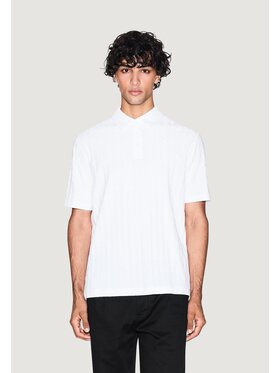 Armani Exchange Armani Exchange Polo XM001292 AF10337 Biały Casual Fit