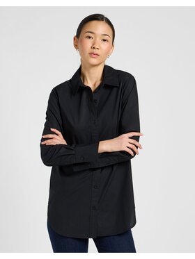 Lee Lee Koszula CLASSIC SHIRT Czarny Regular Fit