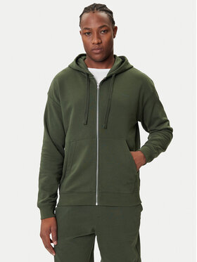 HUGO HUGO Bluza Dapozip 50548651 Zielony Relaxed Fit