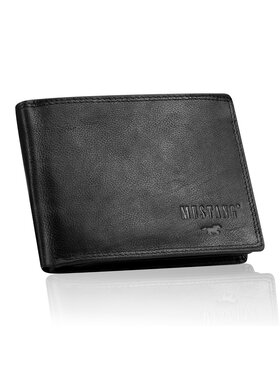 Mustang Mustang Portfel DENIMO HIGH WALLET Czarny