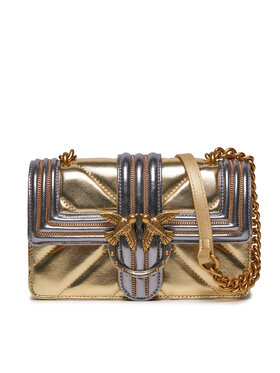 Pinko Pinko Kabelka Love One Mini Cl AI 23-24 PLTT 100059 A179 Zlatá