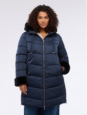 Fiorella Rubino Fiorella Rubino Giubbotto piumino F441T001342N034 Blu Slim Fit