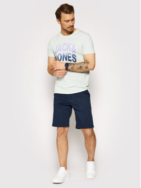 Jack&Jones Kratke Hlače Bowie 12165604 Tamnoplava Regular Fit