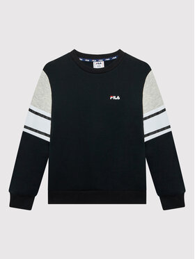 Fila Fila Majica dugih rukava Bellevue FAT0102 Crna Regular Fit