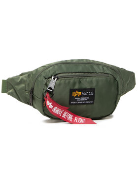 Alpha Industries Alpha Industries Ledvinka Crew Waist Bag 196923 Zelená