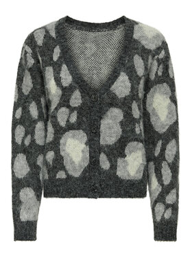 ONLY ONLY Strickjacke Edelie 15353090 Grau Regular Fit