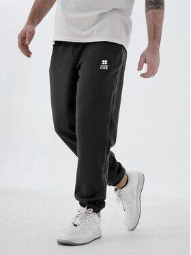 Good Luck Good Luck Spodnie dresowe Wygodne po domu spacer do auta 129938 Szary Regular Fit