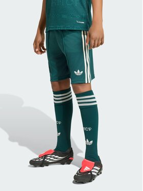 adidas adidas Szorty sportowe 171324 Zielony Regular Fit