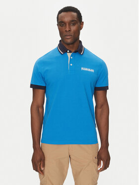 Napapijri Napapijri Tricou polo E-Zeri NP0A4ID4 Albastru Regular Fit