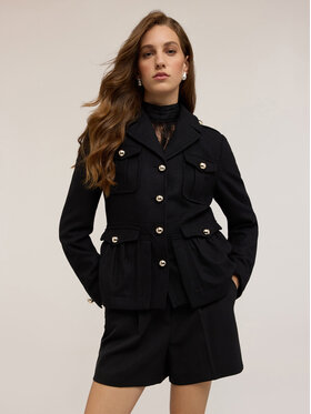 Motivi Motivi Giacca outdoor R189Q001078N033 Nero Regular Fit