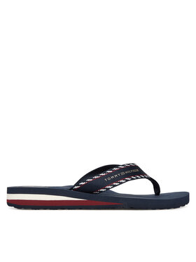 Tommy Hilfiger Tommy Hilfiger Čības uz pirksta Webbing Beach Sandal FW0FW09038 Tumši zils