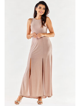Awama Awama Abito da sera A549 Beige Basic Fit