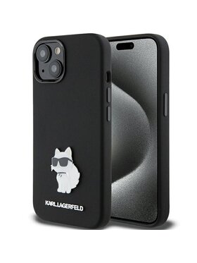 KARL LAGERFELD KARL LAGERFELD Etui na telefon iPhone 15 Plus Czarny