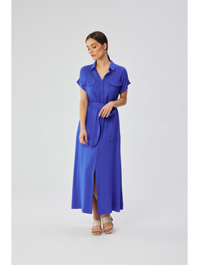 Stylove Stylove Sukienka codzienna S364 Niebieski Comfortable Fit