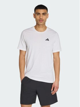 adidas adidas Koszulka techniczna 105405 Biały Regular Fit