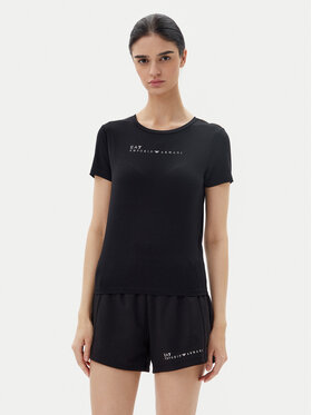 EA7 Emporio Armani EA7 Emporio Armani T-shirt 7W000274 AF12945 UC001 Crna Slim Fit