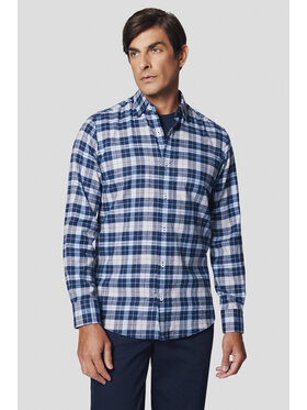 Lancerto Lancerto Koszula Carmelina KO073224000027 Granatowy Slim Fit