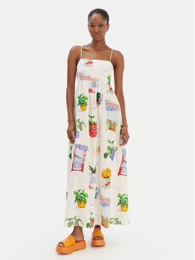 Seafolly Seafolly Vestito estivo La Boca 55597-DR Écru Regular Fit