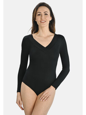 Teyli Teyli Body 631 Czarny Regular Fit