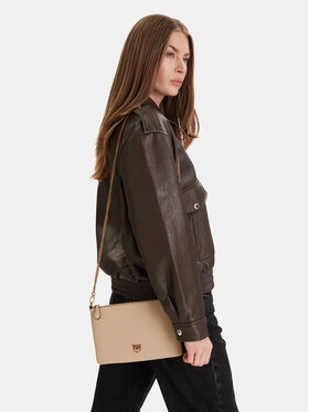 PINKO PINKO Дамска чанта Flat Classic AI 25-26 PCPL 100455 A0F1 Бежов