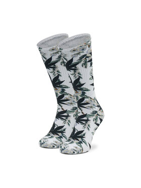 HUF HUF Дълги чорапи unisex Digital Plantlife SK00620 Бял