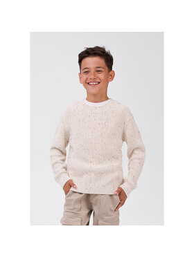 minoti minoti Sweter 33KNIT272 Kremowy Regular Fit