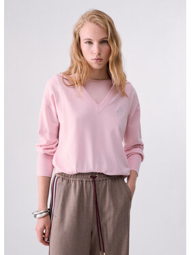 Liu Jo Liu Jo Felpa TF6044MA25SX0780 Rosa Regular Fit