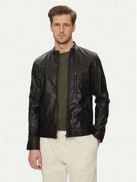Blend Blend Giacca in similpelle 20717907 Nero Regular Fit