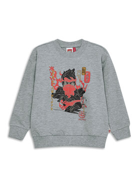 LEGO LEGO Bluza Sian205 Szary Regular Fit