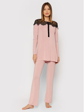 TWINSET TWINSET Pyjama 212LL2BEE Rosa Regular Fit